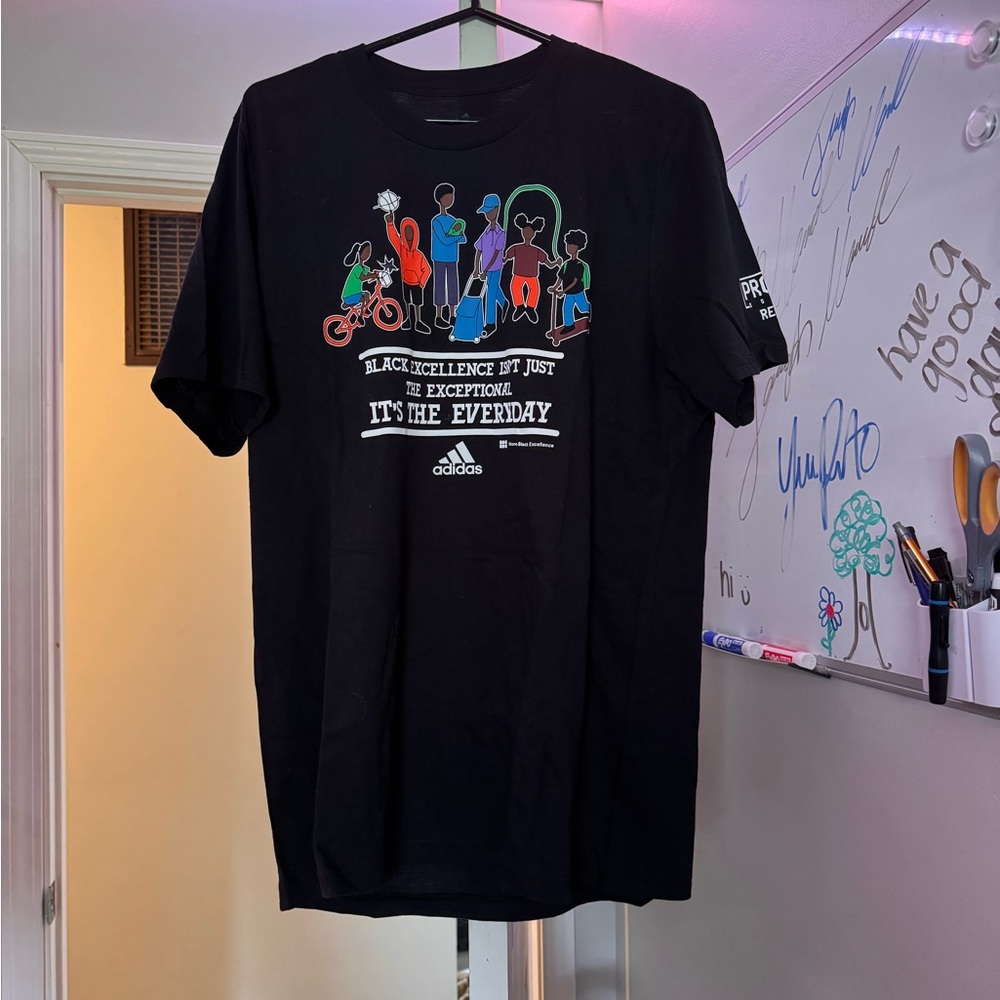 Adidas Black Excellence Staff Shirt